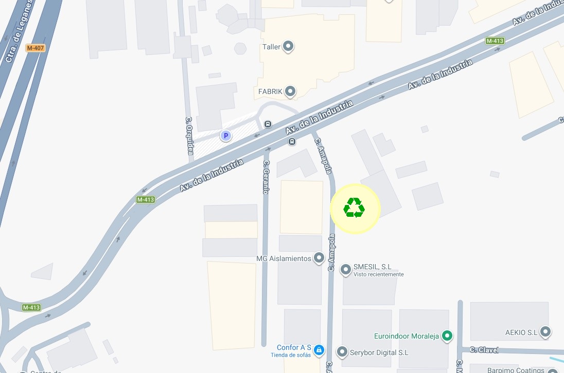 Ubicación de Palets Montaña SL