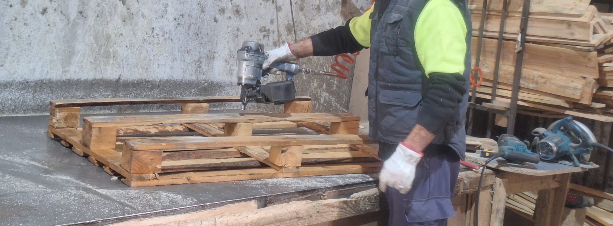 Mantenimiento de palets Montaña - EPAL 1200 800 Americano 1200 1000