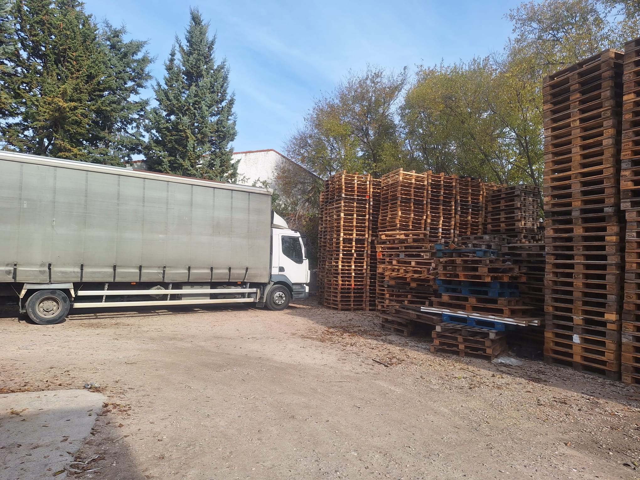 Palets Montaña y sus transportes - EPAL 1200 800 Americano 1200 1000